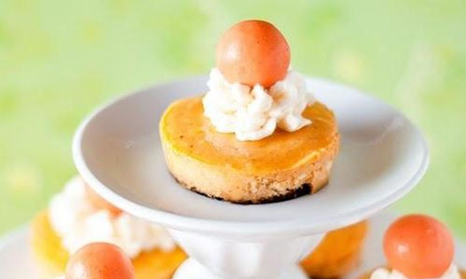 Рецепт тыквенных мини-чизкейков с патокой