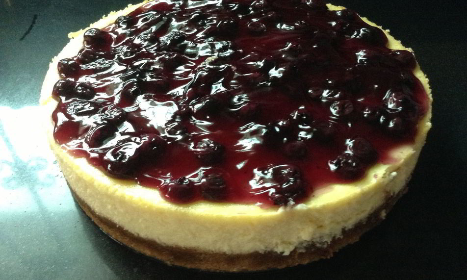 Рецепт ягодного чизкейка