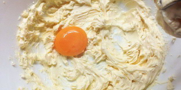 японский чизкейк с чаем матча