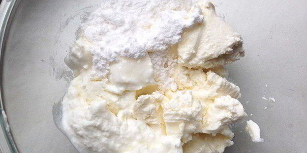 японский чизкейк с чаем матча