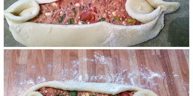 фаршированные пиде