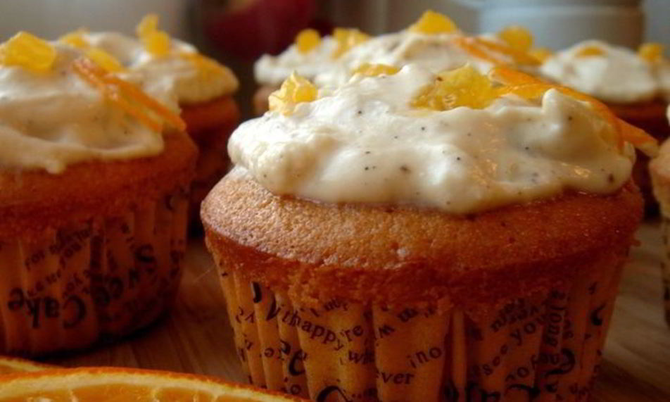 Рецепт апельсиновых кексиков