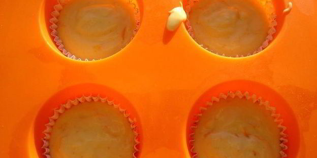 апельсиновые кексики