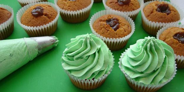 карамельные капкейки