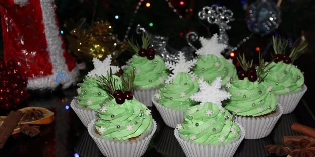 карамельные капкейки