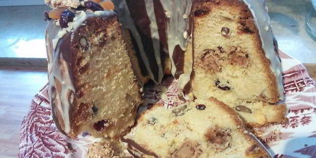 кекс с курагой и фундуком джотто