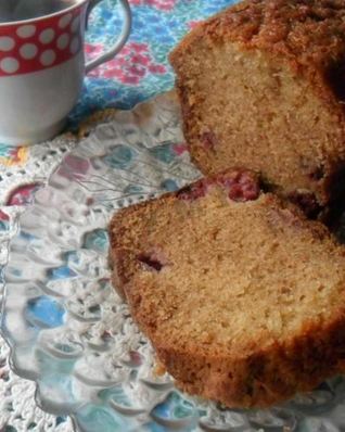 Кекс с вишней на кефире