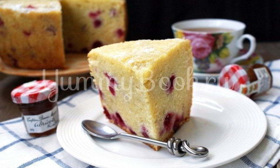 Рецепт кекса с вишней в мультиварке