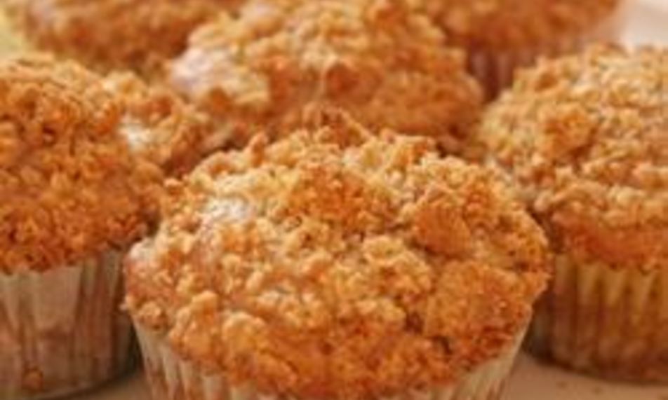 Рецепт кексиков с яблоками и корицей