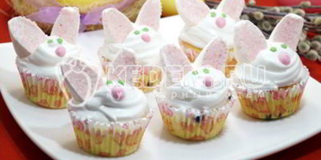 кексы пасхальные кролики