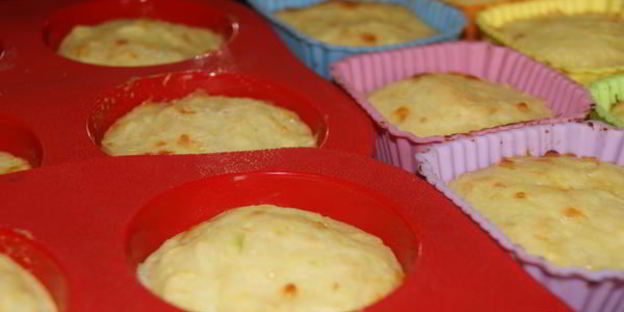 кексы с кабачком и сыром