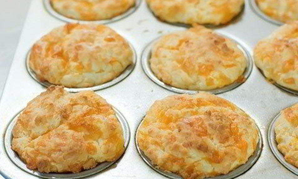 Рецепт кексов с сыром