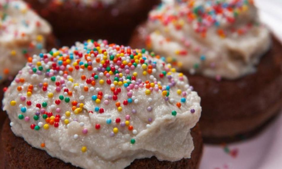 Рецепт кексов шоколадный плен да банановый крем