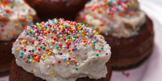 кексы шоколадный плен да банановый крем