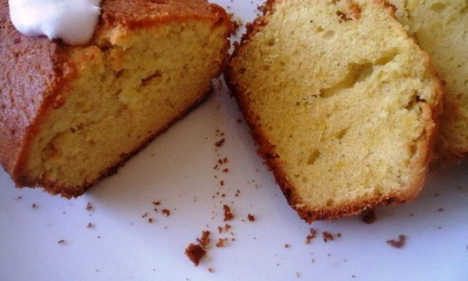 Рецепт лимонного кекса в лимонной глазури