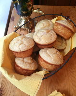 Лимонные кексики