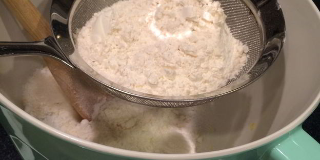 лимонные кексики