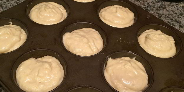 лимонные кексики