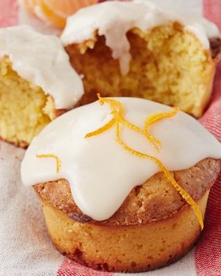 Мандариновые мини-кексы