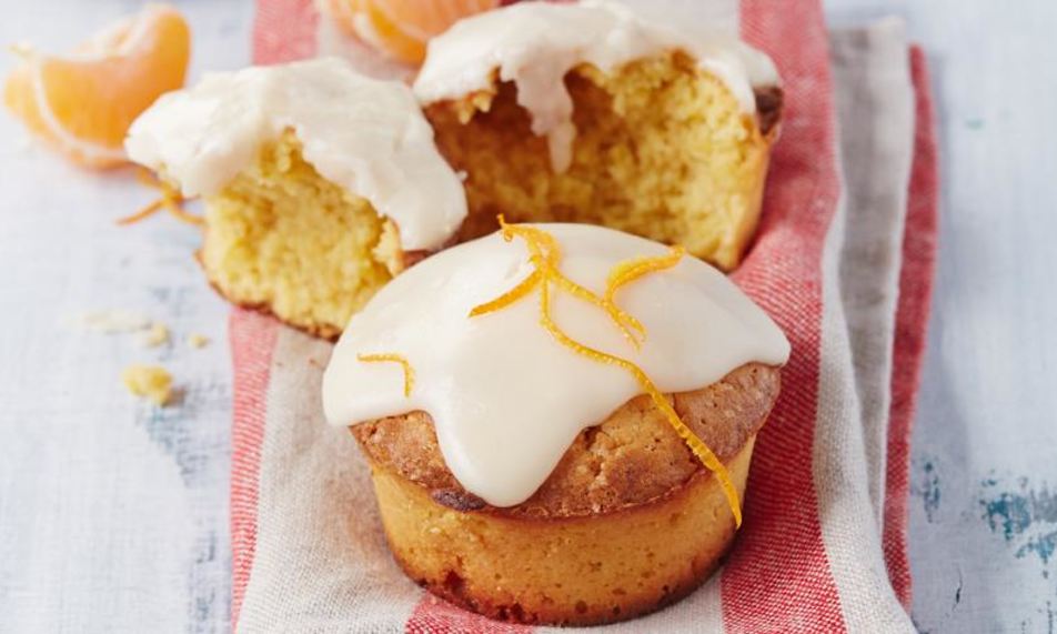 Рецепт мандариновых мини-кексов