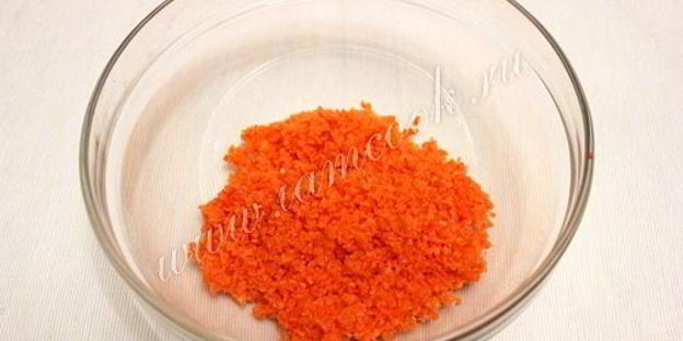 морковный кекс с грецкими орехами