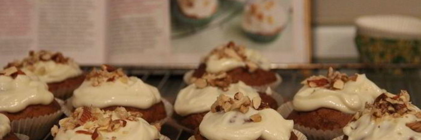 Морковные капкейки