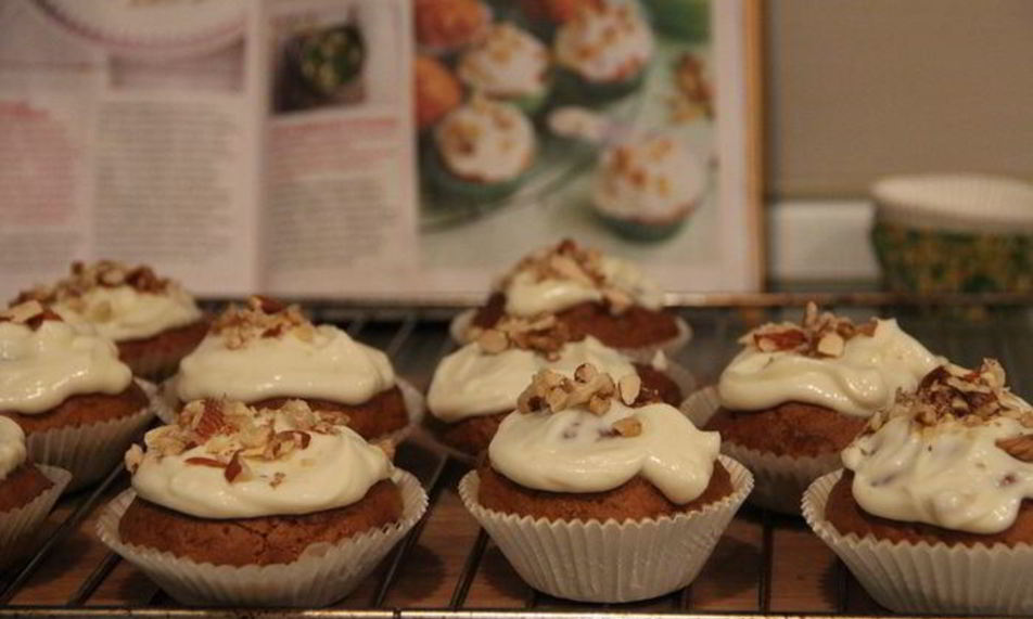 Рецепт морковных капкейков