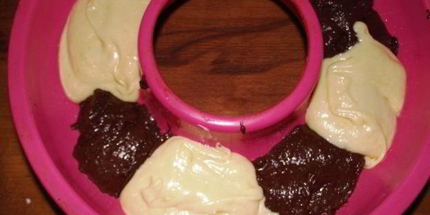 мраморный кекс