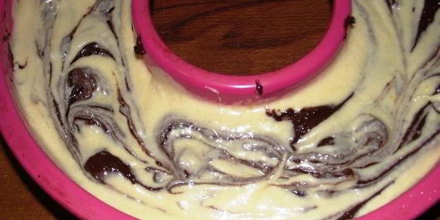 мраморный кекс