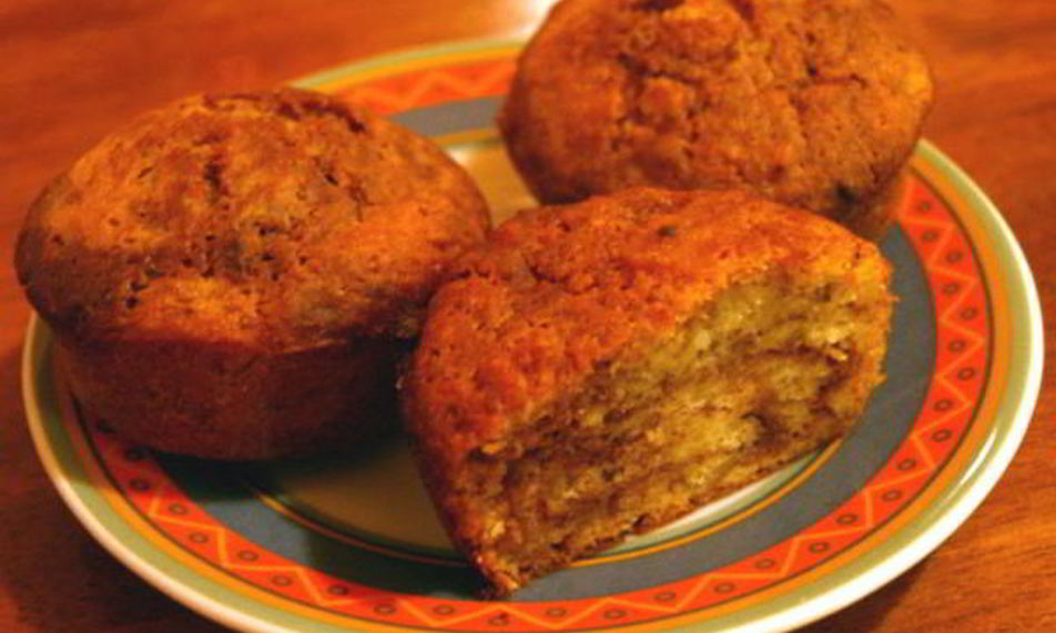 Рецепт мраморных банановых кексов