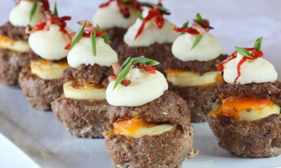 Рецепт мясных кексов из фарша