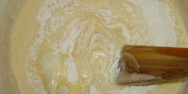 мятный кекс в лаймовой глазури