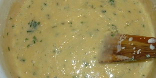 мятный кекс в лаймовой глазури