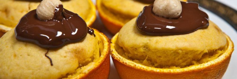 Оранжевые кексы