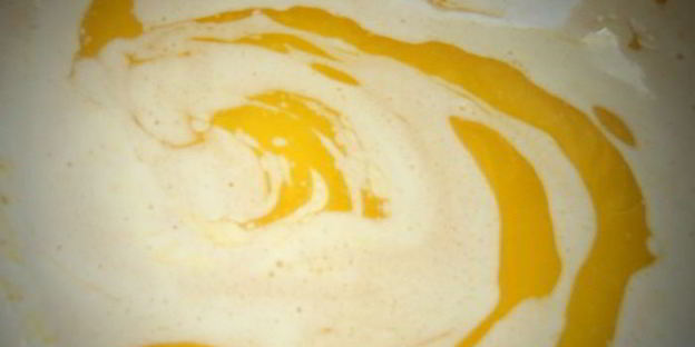 орехово-шоколадный кекс с цукатами из сметанного яблока