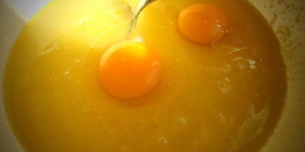 орехово-шоколадный кекс с цукатами из сметанного яблока