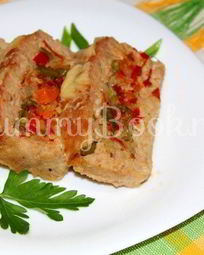 Морковный кекс