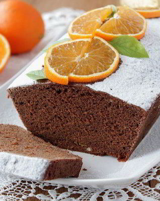 Шоколадно-апельсиновый кекс