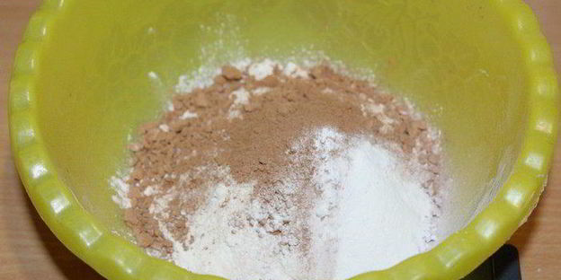 шоколадно-апельсиновый кекс