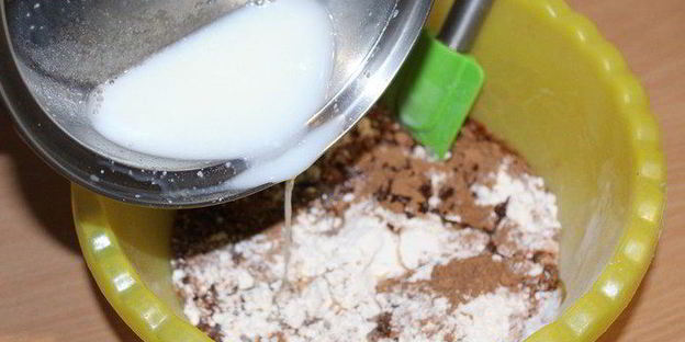 шоколадно-апельсиновый кекс