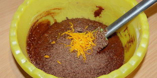 шоколадно-апельсиновый кекс