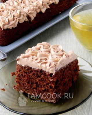 Шоколадно-тыквенный кекс