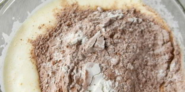 шоколадно-тыквенный кекс