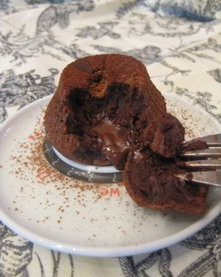 Шоколадный фондан