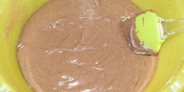 шоколадные черничные кексы