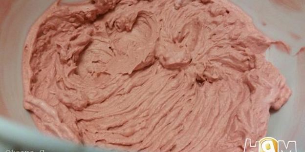 творожные кексики с кремом и джемом