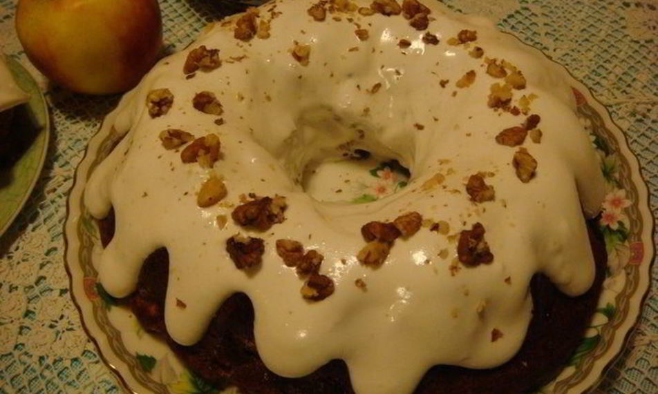 Рецепт зимнего яблочного кекса