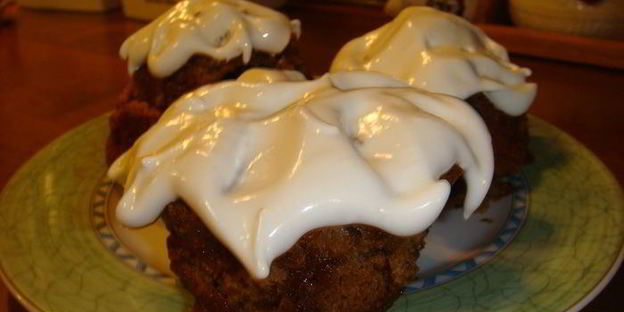 зимний яблочный кекс