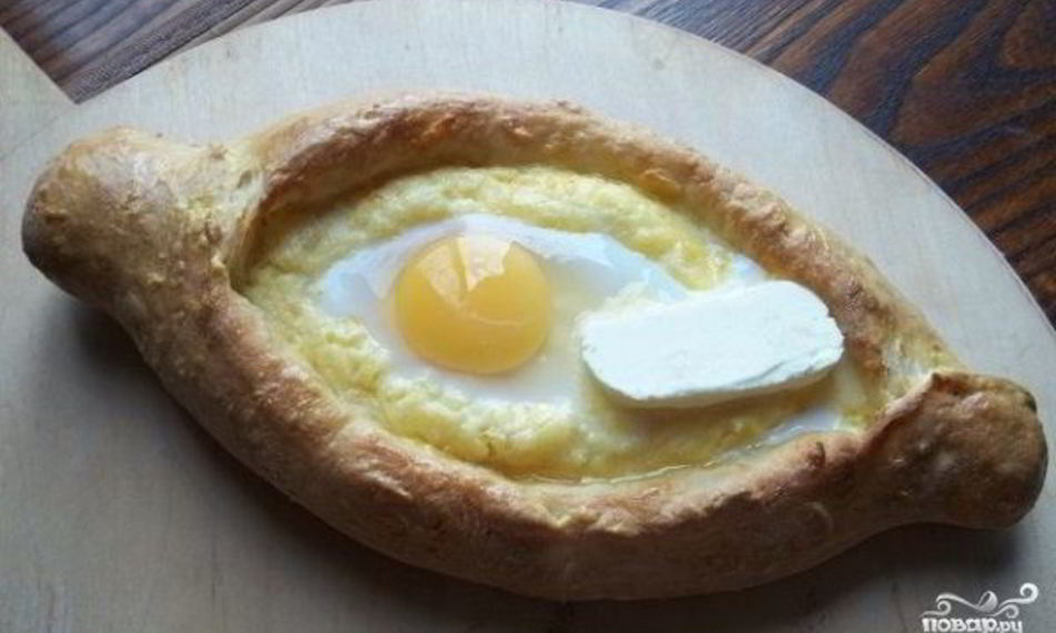 Рецепт аджарских хачапури лодочка