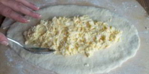 аджарские хачапури лодочка